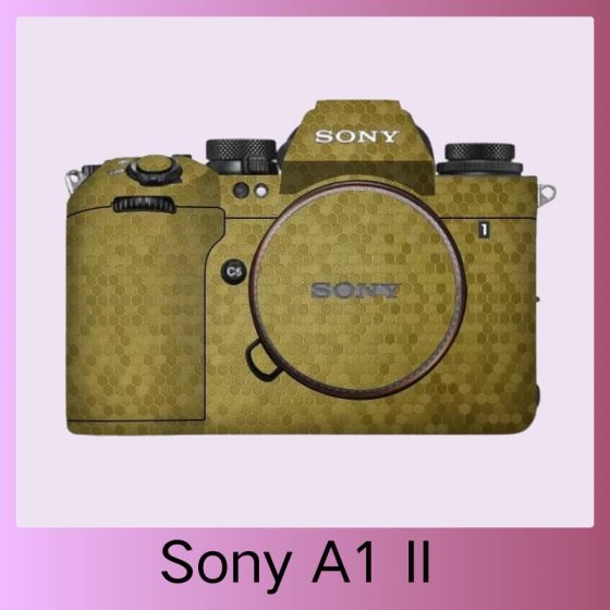 Corpo da Sony A1 II  - Pele câmera, adesivo câmera - com alta resistência a arranhões, à prova d'água e com design elegante.